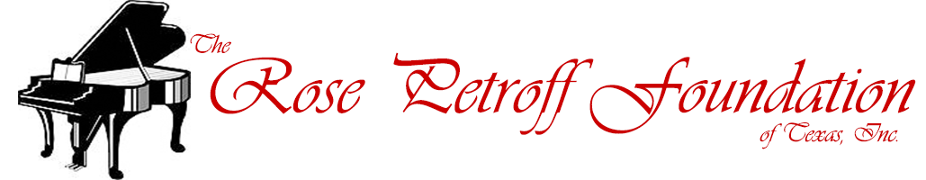 The Rose Petroff Foundation Logo